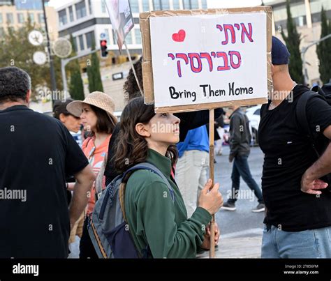 Jerusalem Israel November Ein Israelisches M Dchen H Lt Ein