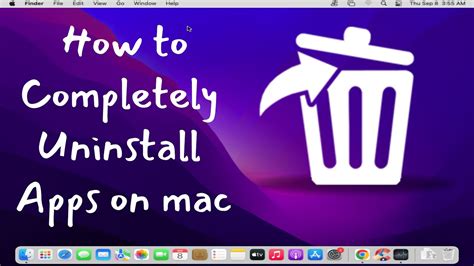 How To Uninstall Apps On A Mac Youtube