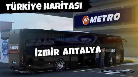 Temsa Safir II VİP ile İZMİR ANTALYA seferi EURO TRUCK SİMULATOR 2