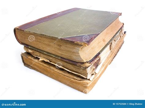 An Old Book With A Crumpled Sheet Stock Photo Image Of Isolate Macro