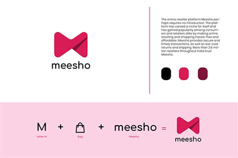 Meesho Logo Design Behance