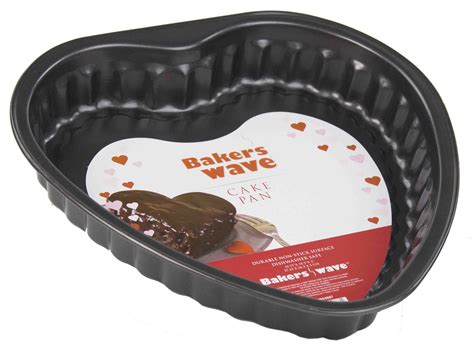 Home Basics Steel Heart Shaped Cake Pan