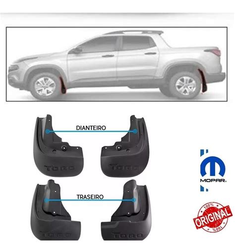 Kit Lameiro Apara Barro Original Fiat Toro Freedom Prime Automotive