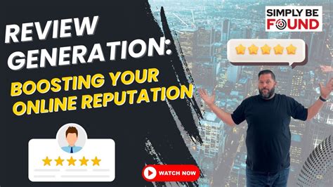 Review Generation Boosting Your Online Reputation Youtube