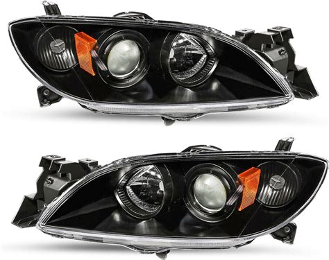 SOCKIR Halogen Headlight Assembly Headlamp Replacement Fit For 2004