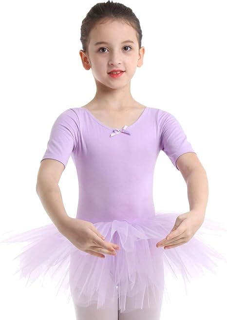 Yeahdor Vestido de Danza Ballet para Niña Maillot de Gimnasia Elegante