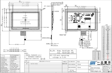 Buy Tsd X Resolution Inch Touch Lcd Display Ssd Board