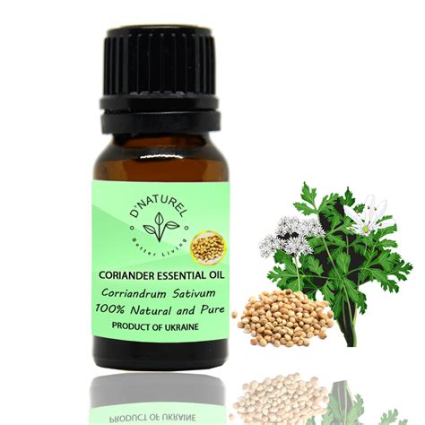 Dnaturel Coriander Essential Oil Kbi Direct