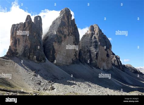 Three Peaks Of Lavaredo Dolomites South Tyrol Italy Stock Photo Alamy