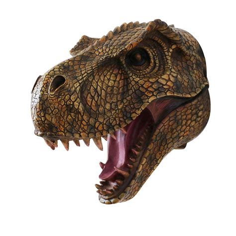 Alikiki Jurassic Dinosaur Head Wall Hanging Large T Rex Wall Mounted