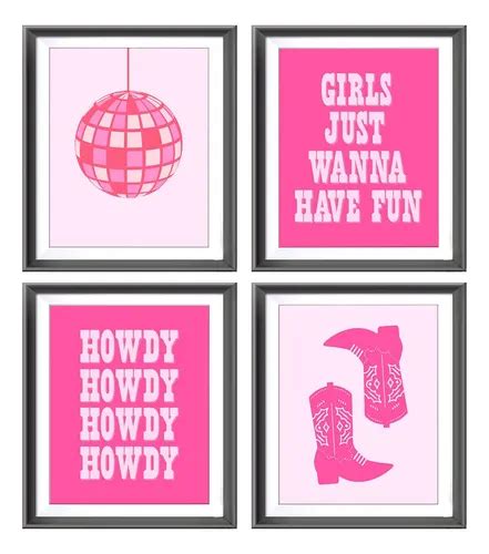 Las Chicas Solo Quieren Divertirse Hot Pink Howdy Western Co Env O Gratis