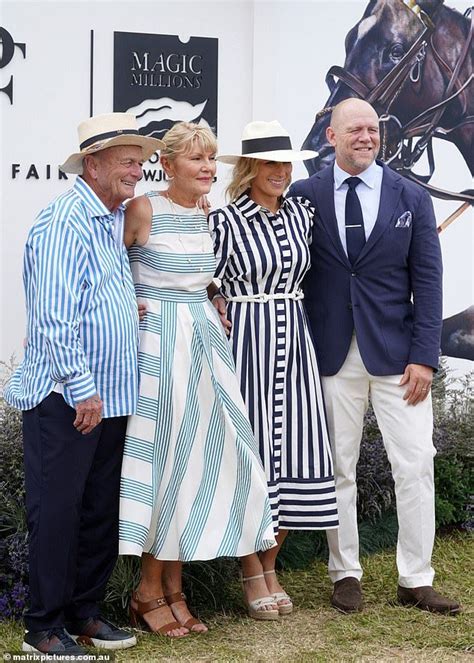 Zara And Mike Tindall At Magic Millions On The Gold Coast Artofit