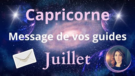 Capricorne Un Message De Vos Guides Intemporel Youtube