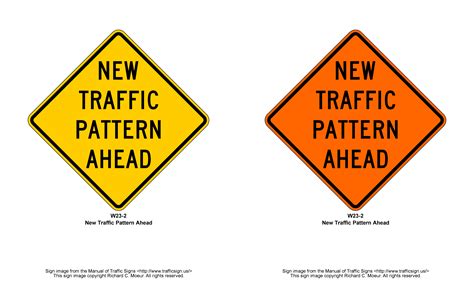 Manual Of Traffic Signs Temporary Traffic Control Signs