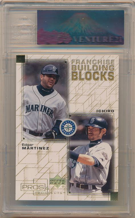 Yahooオークション イチロー Edgar Martinez Mlb 2001 Upper Deck