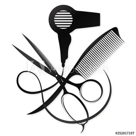 hair stylist scissors clipart - Karin Lemon