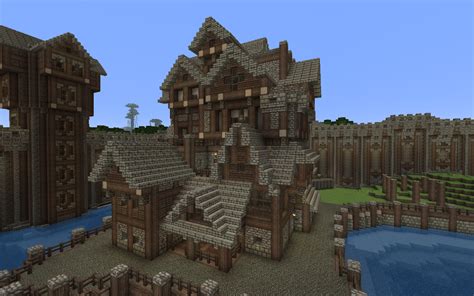 Medieval Minecraft Village House Designs