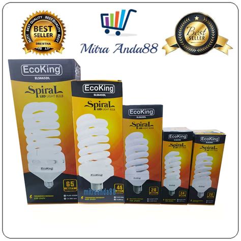 Jual Mitraanda Lampu Led Hemat Energi Termurah Led Spiral Watt