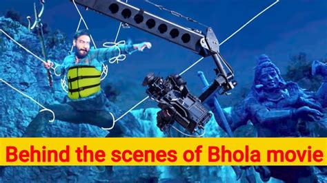 Bhola Movie Behind The Scenes Ajay Devgn Tabu Bhola Movie