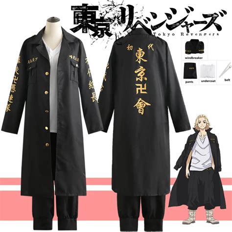 Disfraz De Anime Tokyo Revengers Manjiro Sano Para Hombre Uniforme