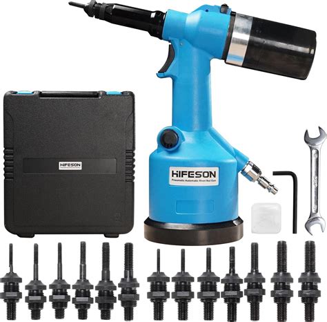 HIFESON Heavy Duty Air Hydraulic Rivet Nut Tool Pneumatic Riveter