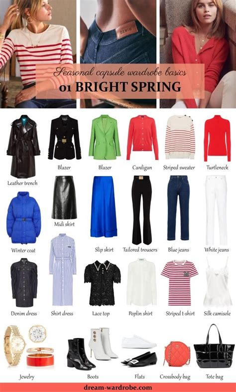 Bright Spring Color Palette And Wardrobe Guide Dream Wardrobe In