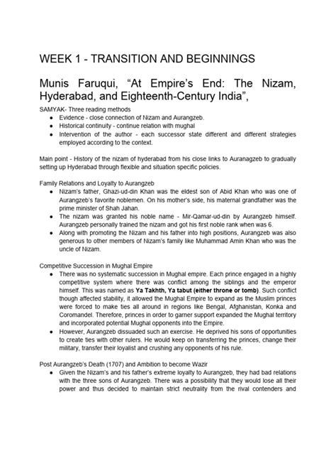 History Short Notes Pdf Sharia Sovereignty