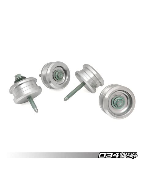 Inserts Aluminium Fixation Berceau Avant 034motorsport Pour Audi A4 S4