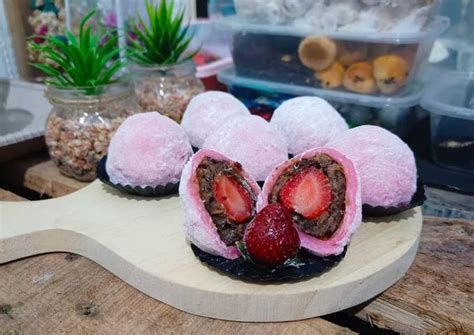 Resep Ichigo Daifuku Mochi Kacang Merah Oleh Dwy Nor Hidayah Cookpad