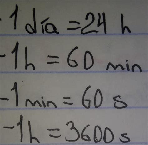 el día tiene 24 horas cuánto minuto son y segundo? - Brainly.lat 