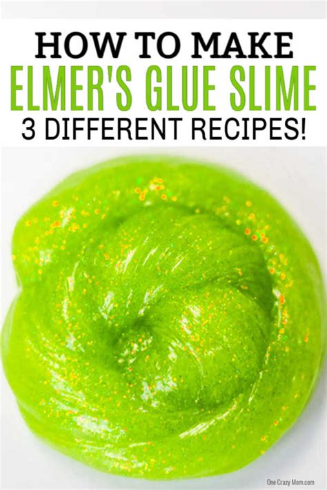 Elmer S Glue Slime How To Make Slime With Elmer S Glue Ways