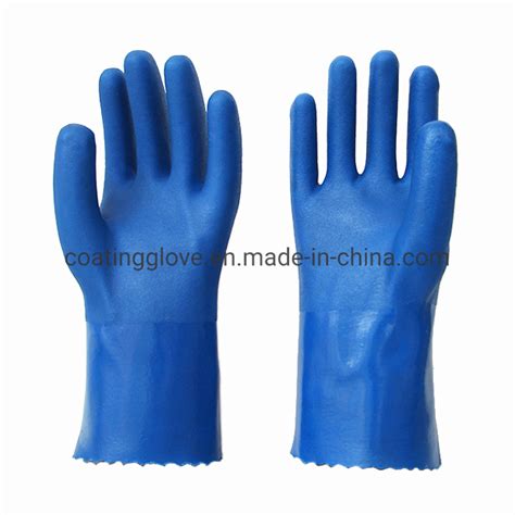 PPE Industrial Working PVC Coated Industry Gloves Work Safety Gloves