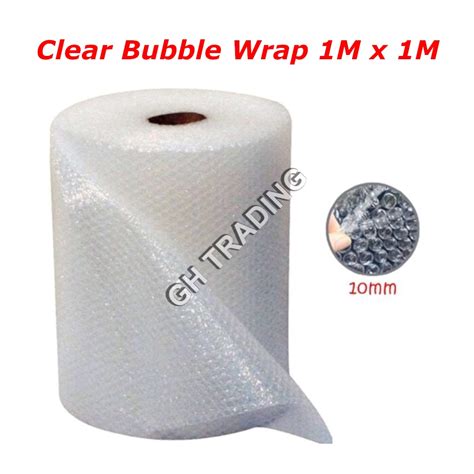 Bubble Wrap Single Layer 100m L X 1m W Shopee Malaysia