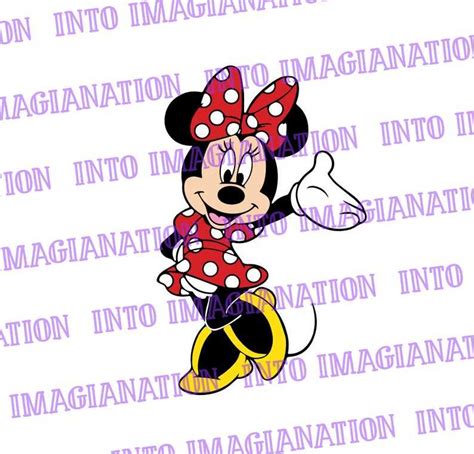 Minnie Mouse Layered Digital File Creativity And Fun Digital Download