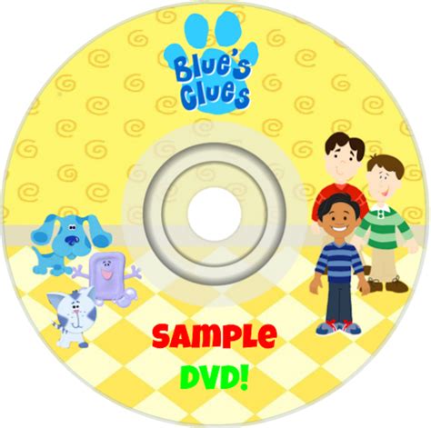 Blues Clues Sample Dvd Disc By Videogame360 On Deviantart