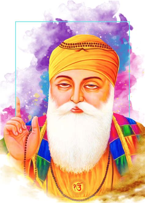 Guru Nanak Poster Picture Metal Print Paint By Kutu Busuk Displate