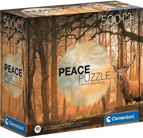 Puzzle 500 elementów Peace Las Clementoni