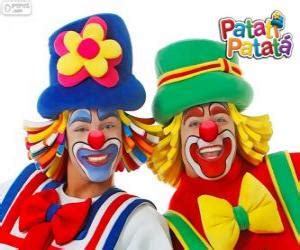 Patati Patat The Clowns Puzzle Printable Jigsaw