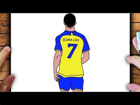 CÓMO DIBUJAR A CRISTIANO RONALDO YouTube