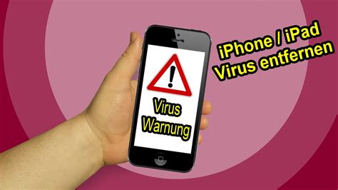 IPhone IPad Virus Erkennen Entfernen IPhone Virusmeldung Beheben