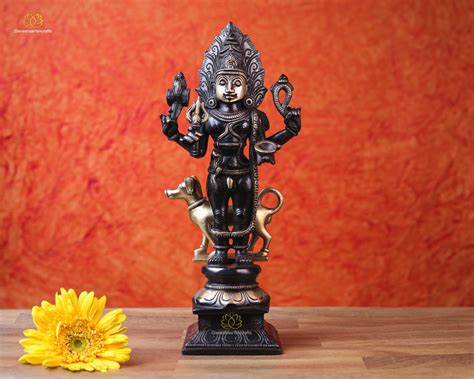 Bhairava Statue Brass Bhairav Statue Maha Kala Bhairava Hindu God ...