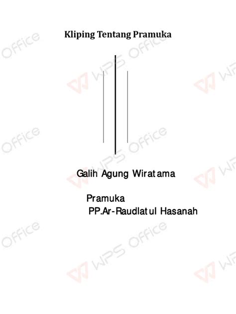 Kliping Tentang Pramuka Pdf