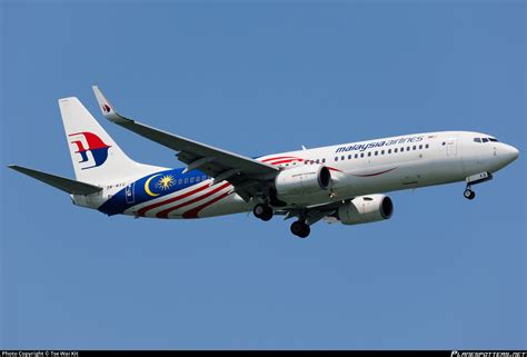 9M MXQ Malaysia Airlines Boeing 737 8H6 WL Photo By Tse Wai Kit ID