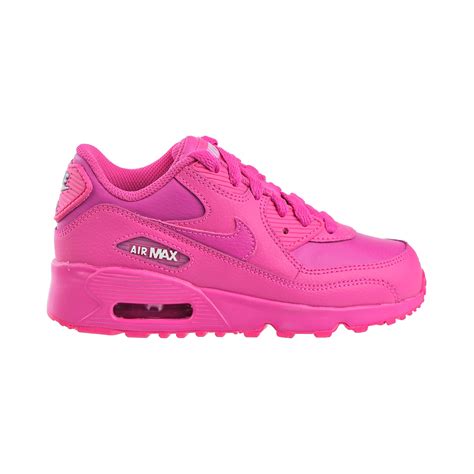 Nike Nike Air Max 90 Ltr Ps Little Kids Shoes Laser Fuchsia 833377