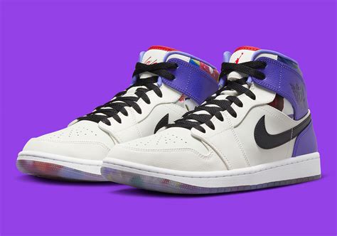 Air Jordan 1 Mid Valentines Day Flowers Fd4330 101