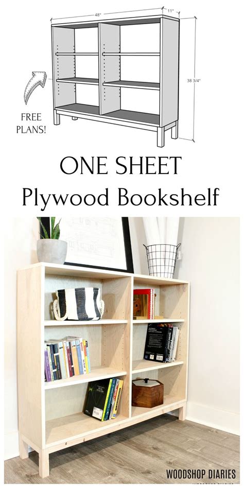 Diy Bookshelf Plans