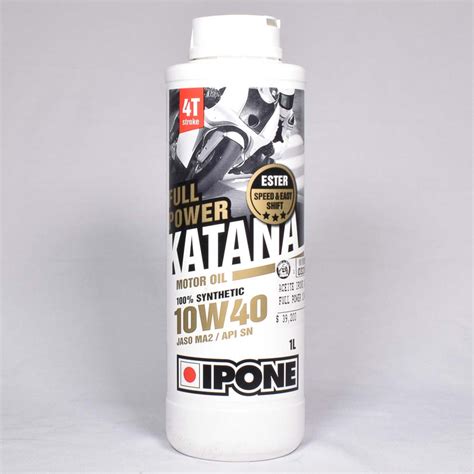 ACEITE IPONE KATANA FULL POWER 10W40 4T