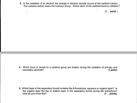 Organic Chemistry Lab Questions Chegg