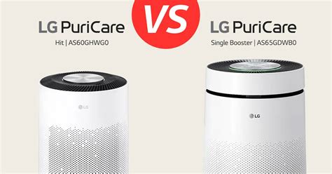 Lg Puricare Air Purifier Hit Vs Single Booster