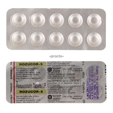 Rozucor 5 MG Tablet Uses Dosage Side Effects Price Composition